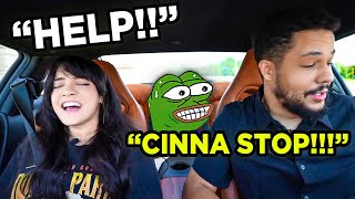 Cinna Started Yelling for Help at the Gas Station!! (Nick panicking)