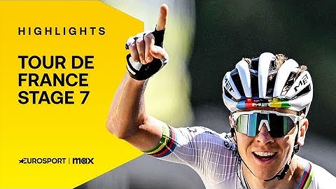 TOUR DE FRANCE 2025 - Pogacar TRIOMPHE à Mûr-de-Bretagne et retrouve son maillot JAUNE sur l'étape 7