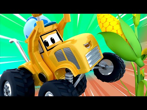 Lily The Bus Is Stuck On Bumpy Roads Tom The Tow Truck In Car City Truck Kids Vehicle Compilation Youtube