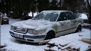 : Starting Audi 80 1.9TDI After 4 Years + Test Drive