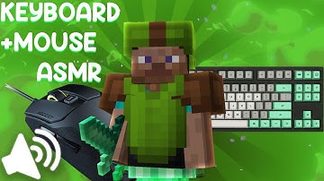 Keyboard + Mouse Sounds ASMR w/handcam | Pikanetwork Bedwars