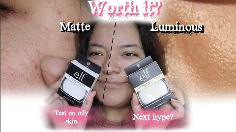 NEW ELF MATTE & LUMINOUS PUTTY PRIMER | COMBO/OILY SKIN | WEAR TEST