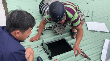 Lắp quả cầu hút nhiệt (quả cầu thông gió) tại Đà Nẵng - Lh: 0905161178