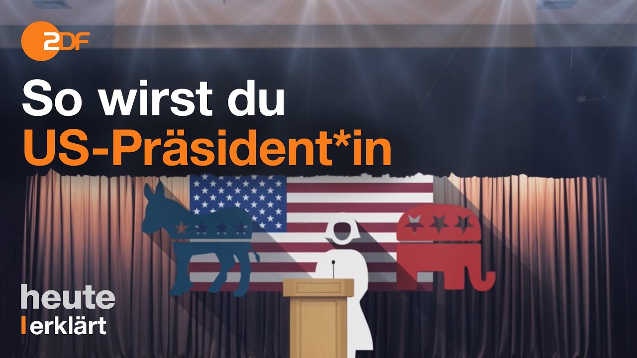 Die US-Präsidentschaftswahl einfach erklärt (explainity® Erklärvideo)