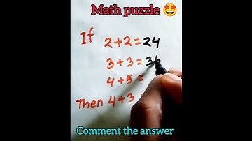 Best IQ Test #maths #viral #puzzle #riddles #iqtest #shorts #shortsfeed #ytshorts