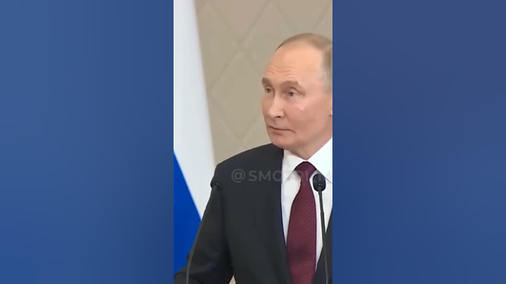 ⚡️Заявления Владимира Путин в ответ на вопрос об ударах по центрам принятия решений в Украине