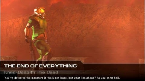 DOOM3 Classic THE END (E1M8)