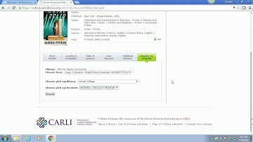 How do I borrow materials from other I-Share Libraries?