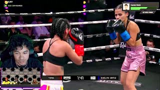 Yera Vs Evelin Ortiz Full Boxing Fight TKO