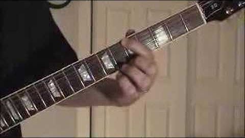 Guitar Lesson 4 - Adding the flat 5th to the Pentatonic scale