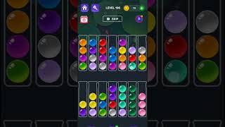 Ball Sort Master Game Level - 196 Without Boosters | Puzzle Game | #entertainment #puzzle #games