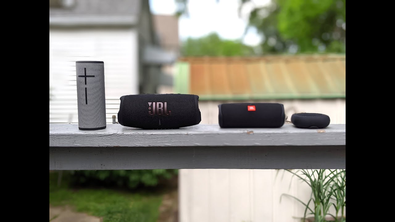 Bluetooth Speaker Sound Comparison JBL Charge 5 vs JBL Flip 5 vs Bose