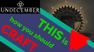 Undecember | Crafting Basics