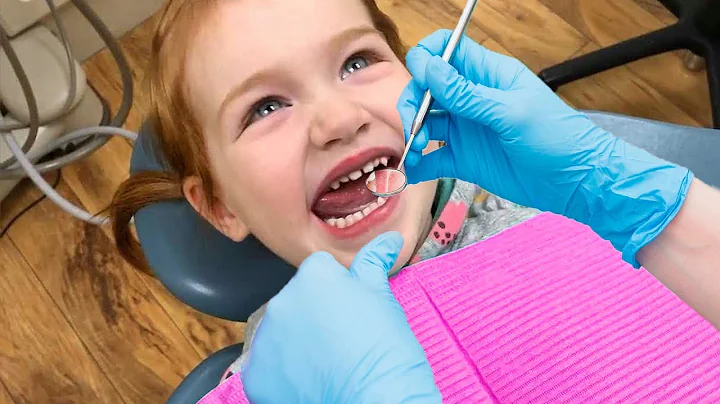BRAVE DENTiST VISIT!!  Adley has a tooth check up at our clinic and gets her vampire teeth cleaned!
