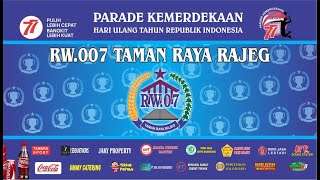 DETIK DETIK MENJELANG UPACA BENDERA HUT RI KE 77 #RW.007 TAMAN RAYA RAJEG