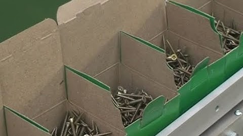 Screws packaging - MCWS9 Counter/scale (by Imanpack)