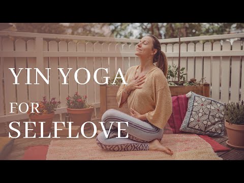 Sensual Yin Yoga For Self Love | Connect To Your Body Through Movement & Self Massage