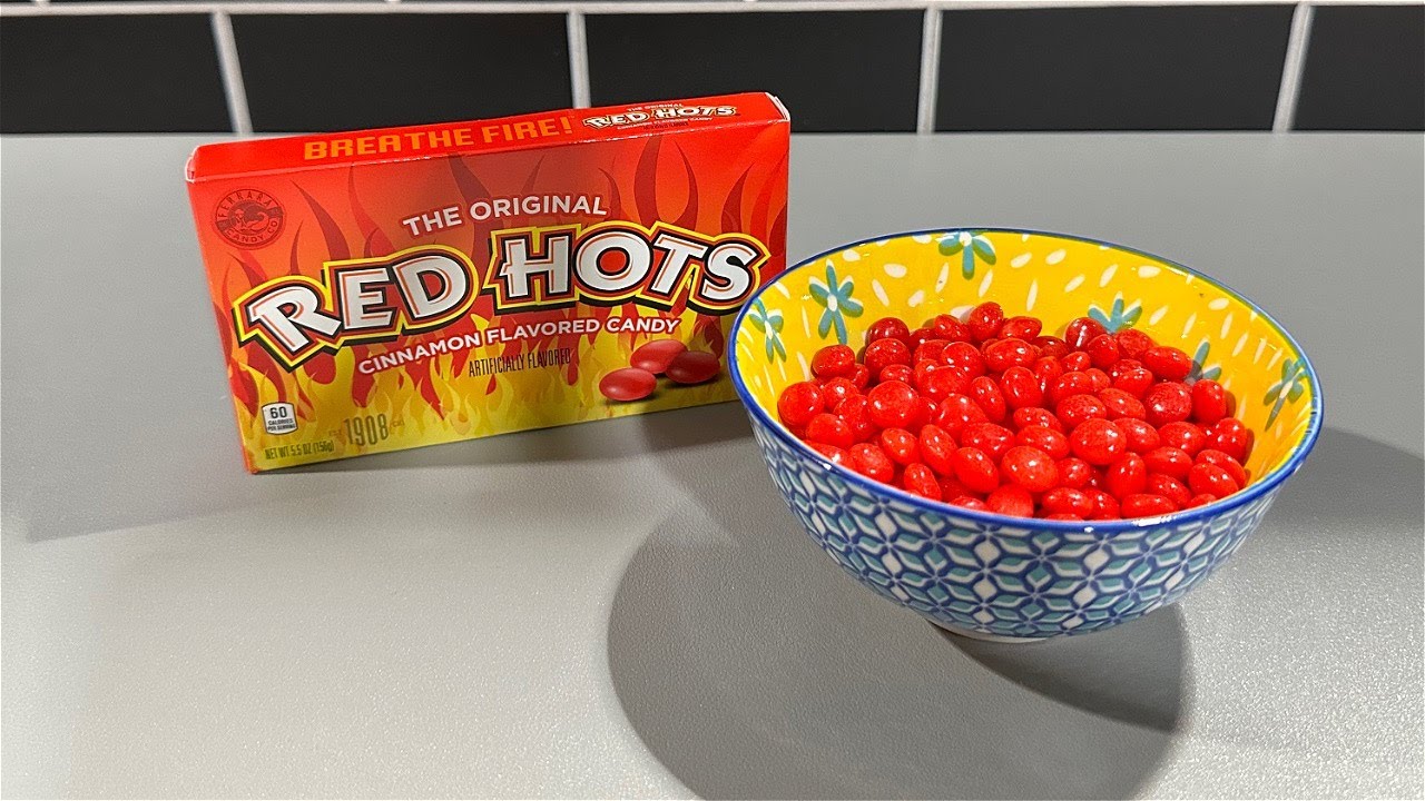 Red Hots Cinnamon Candy Movie Theater Candy Box YouTube