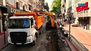 KDZ.EREĞLİ KENT MERKEZİNDE SEL VE SU BASKINI RİSKLERİ ÖNLENİYOR