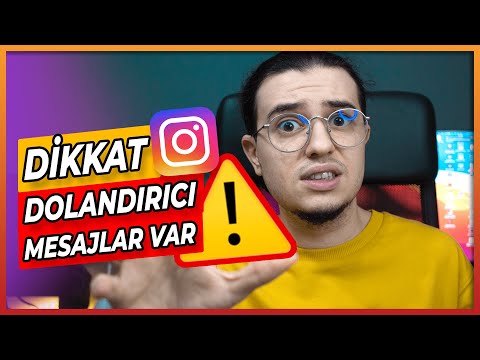 SAKIN BU MESAJA KANMAYIN ! (Instagram Hesabınız Gidebilir)