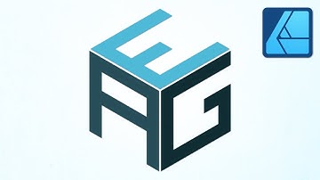 How to Create a Cubic Letter Logo in Affinity Designer