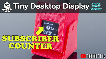 ESP8266 Display YouTube Subscribers Using Arduino IDE (Mac OSX and Windows) | WeMos Micro OLED