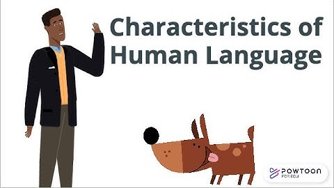 Characteristics of Language