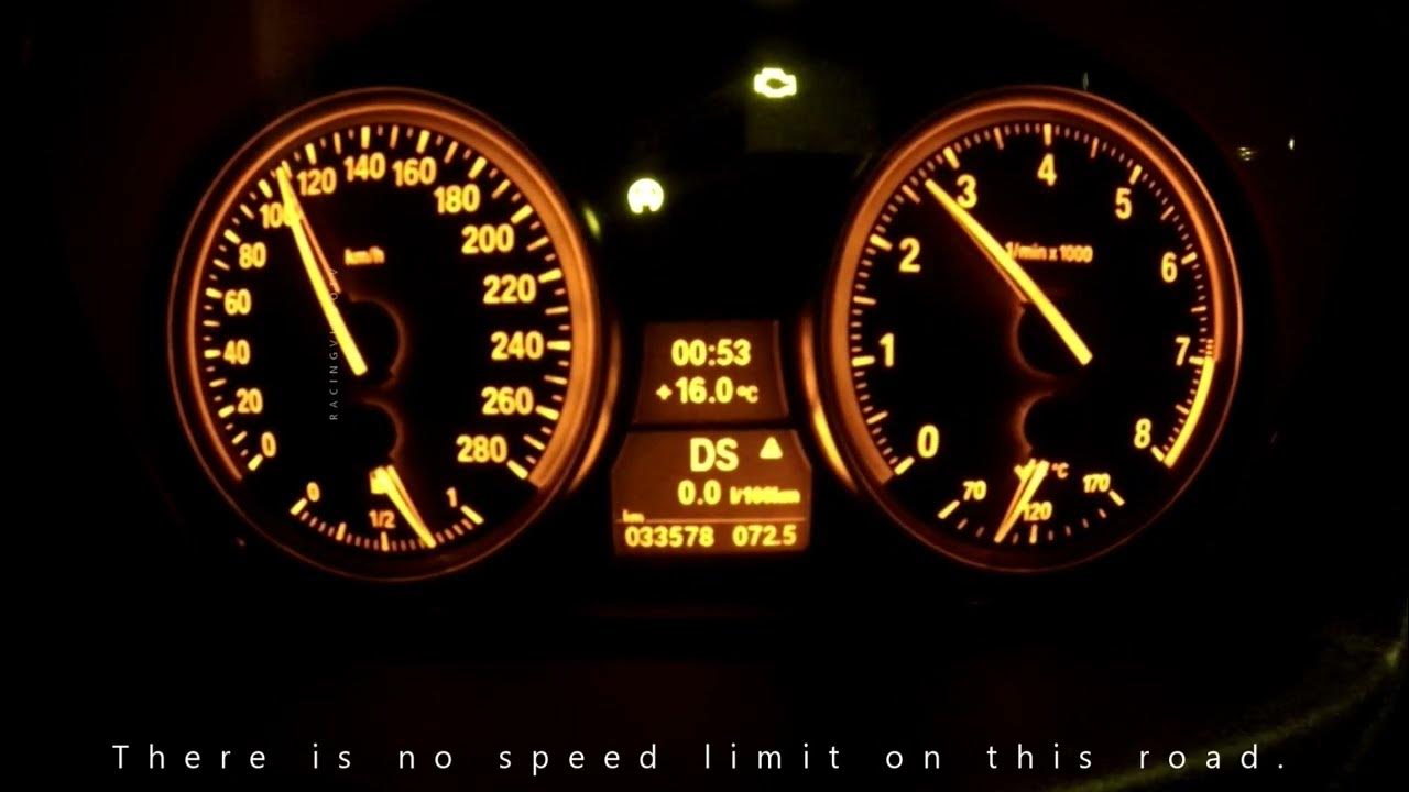 2007 BMW 335i (E92) 0220 KMH TOP SPEED By RACING VIDEO YouTube