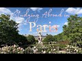 VLOG Studying Abroad in Paris / Almond Pain au chocolat, Park hopping, Eco-feminism festival