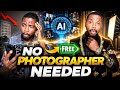 Stop PAYING - How I EDITED MY BIRTHDAY PICTURE without going to studio [ FREE Ai ]