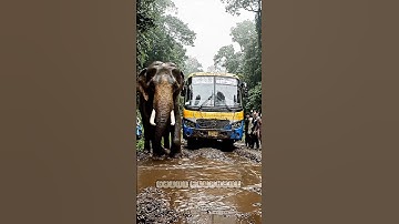 COUTHE ON CAMERA: Gaint Elephant Attack On Passenger|