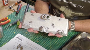 1/6 scale Armortek US M26 Pershing RC Tank build.Rear Armour plate and double bogies install(Vid 02)