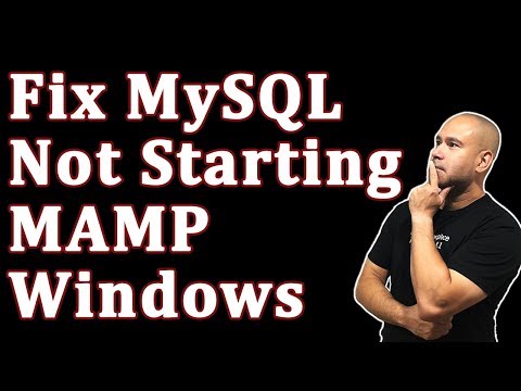How To Fix MySQL Server Won't Start - MAMP Windows