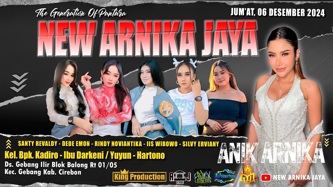 🔴 LIVE SIANG NEW ARNIKA JAYA JUM'AT, 6 DESEMBER 2024 DESA GEBANG ILIR KEC. GEBANG KAB.CIREBON