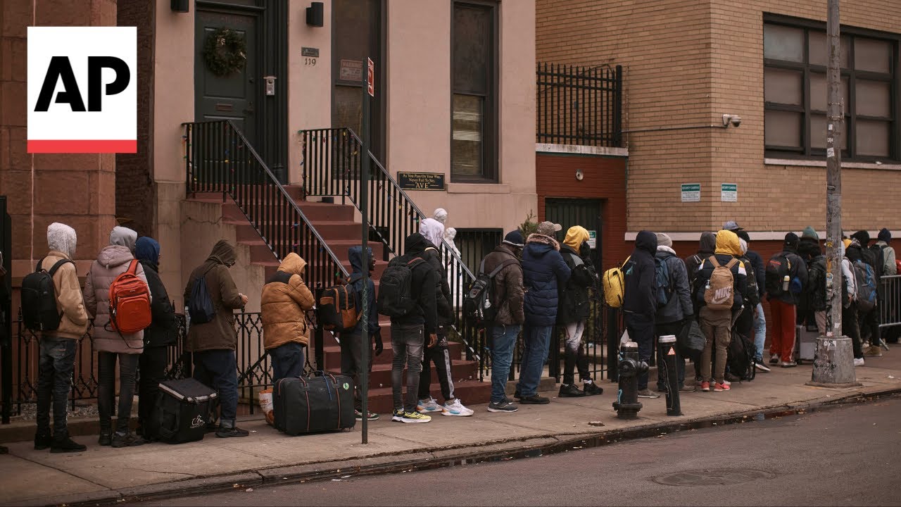 Migrants face eviction from New York City shelters