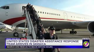 United States Disaster Assistance Response Team Arrives in Jamaica | TVJ News