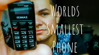 The Worlds Smallest Phone Zanco Tiny T1