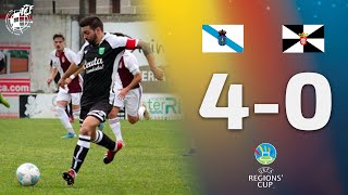 GOLES I Galicia 4 - 0 Ceuta 1º Fase Copa Regiones UEFA Temp. 2019-2020