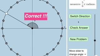 Graphing Angles in Standard Position: Quick Formative Assessment with GeoGebra