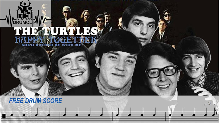 Happy Together Drums version - Drums performance video thumbnail