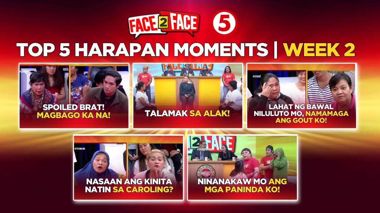 Compilation | Face 2 Face | Top 5 Intense Harapan