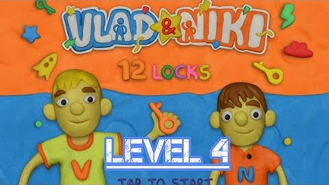 Vlad & Niki 12 Locks Level 4 Walkthrough (By RUD Present)