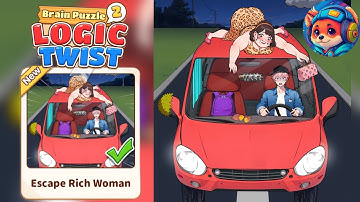 Brain Puzzle 2: Logic Twist Level 70 escape Rich woman | Walkthrough & Solution Mobile 