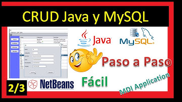 𝐂𝐨𝐦𝐨 𝐡𝐚𝐜𝐞𝐫 𝐮𝐧 𝐂𝐑𝐔𝐃 𝐞𝐧 𝐉𝐀𝐕𝐀 𝐲 𝐌𝐘𝐒𝐐𝐋 𝟐/𝟑