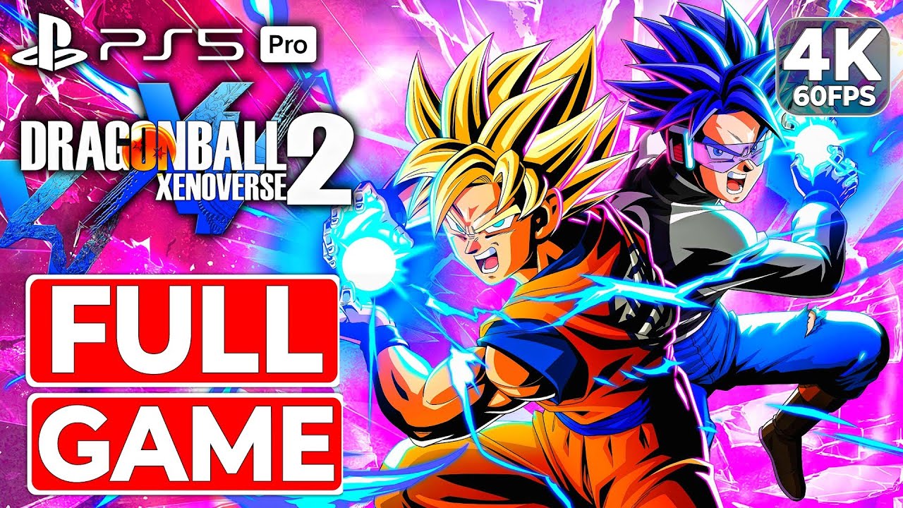 DRAGON BALL XENOVERSE 2 Gameplay Walkthrough FULL GAME [4K 60FPS PS5 PRO] - No Commentary