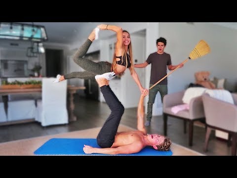 COUPLES YOGA CHALLENGE! ft. Lexi Rivera