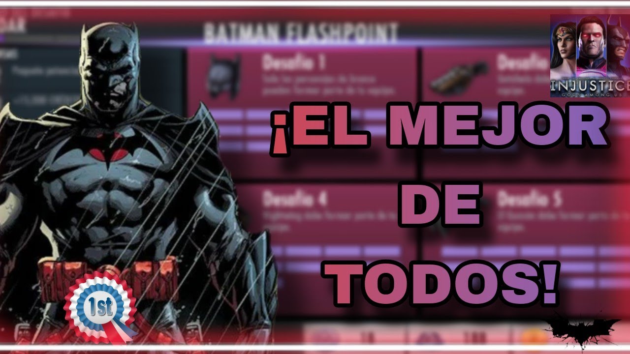 GANÉ al MEJOR Personaje Del #injustice 🦇 Batman de Flashpoint - YouTube