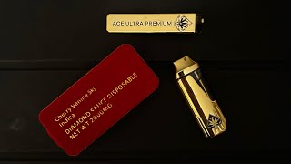 ACE ULTRA PREMIUM GOLD BAND CHERRYVANILLA SKY🍒⛽️🌙 REVIEW!