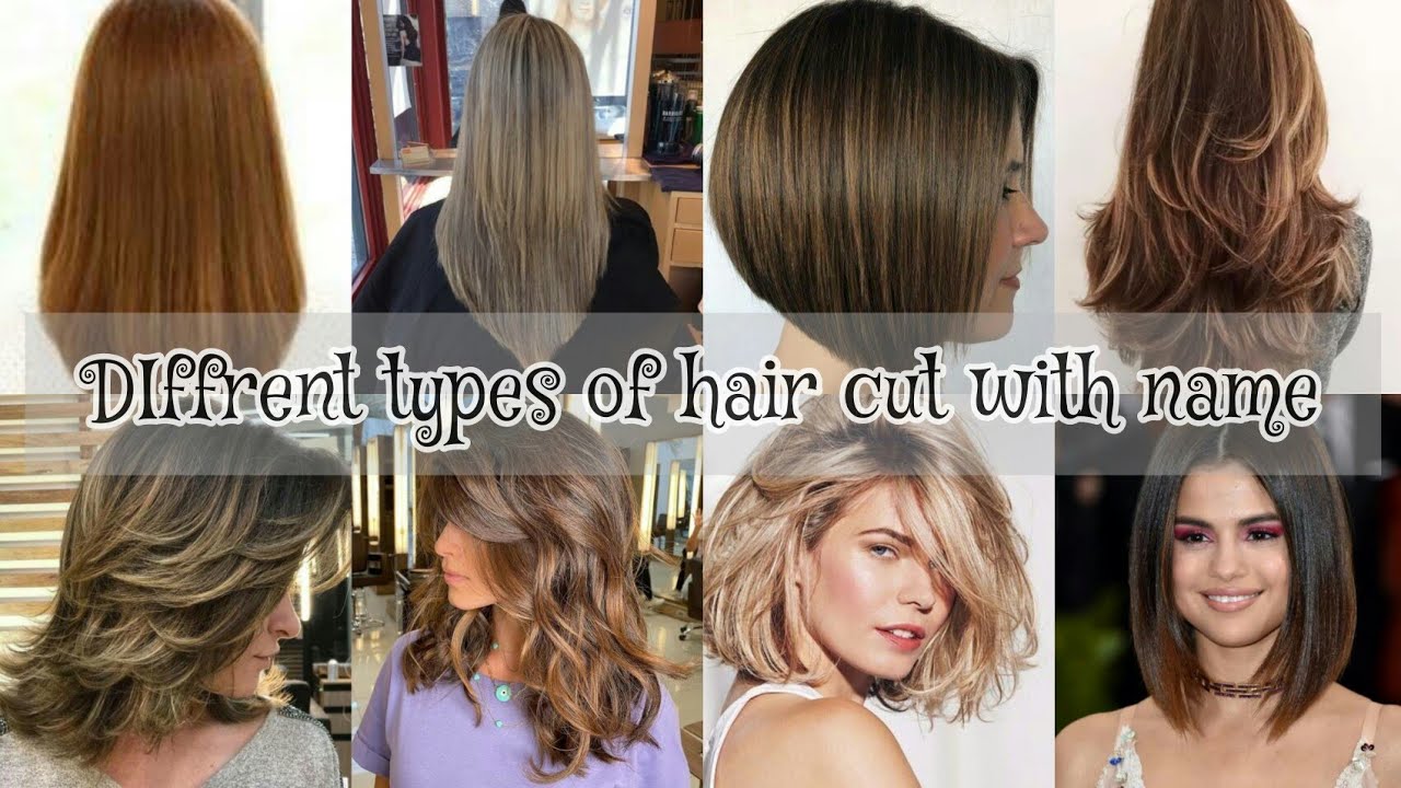"Diffrent type of haircuts with name " haircut haircare hairstyle