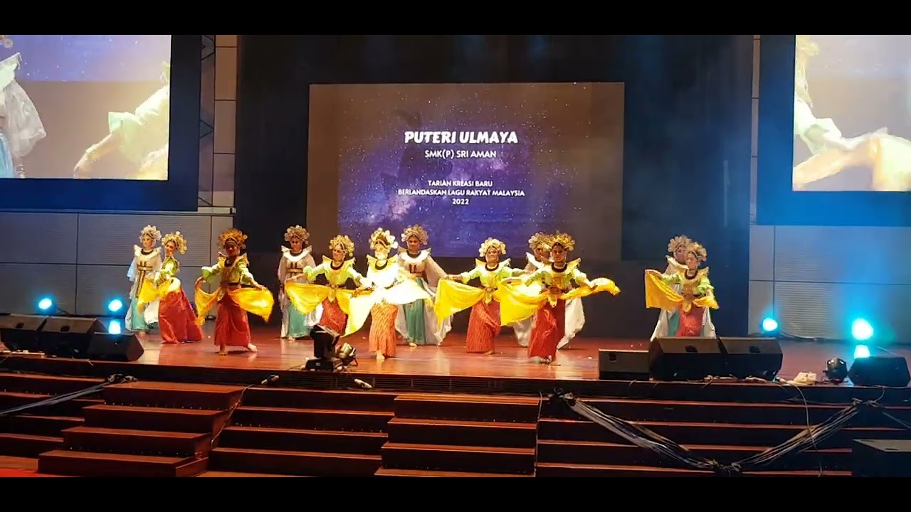 FESCO UTP 2022, Tarian Ulik Mayang dari SMK (P) Sri Aman